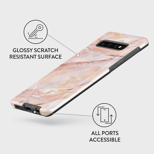 Morning Sunshine - Pastel Marble Samsung Galaxy S10 4G Case 7