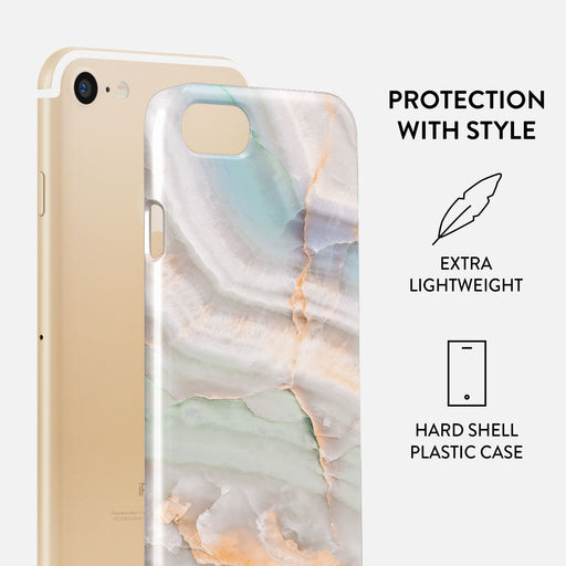 Pastel Hues - Colorful Marble iPhone SE (2020) Case 2