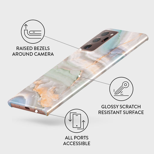 Pastel Hues - Colorful Marble Samsung Galaxy Note 20 Ultra 4G / 5G Case 3