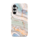 Pastel Hues - Colorful Marble Samsung Galaxy A54 Case 1