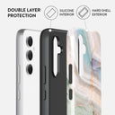 Pastel Hues - Colorful Marble Samsung Galaxy A54 Case 2