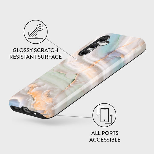 Pastel Hues - Colorful Marble Samsung Galaxy A54 Case 3