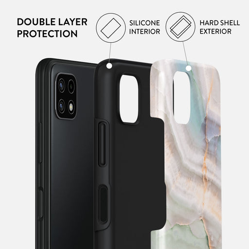 Pastel Hues - Colorful Marble Samsung Galaxy A22 5G Case 2