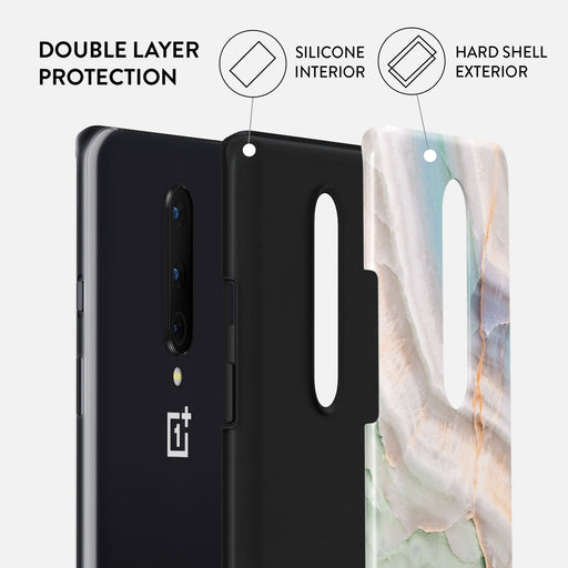 Pastel Hues - Colorful Marble OnePlus 8 Case 2