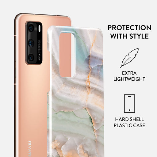 Pastel Hues - Colorful Marble Huawei P40 Case 2