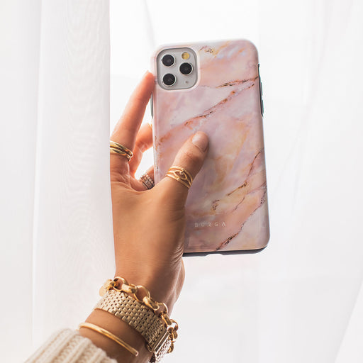 Morning Sunshine - Pastel Marble iPhone XR Case 28