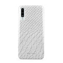 Glacial Desert - White Snakeskin Samsung Galaxy A50 Case 1