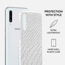 Glacial Desert - White Snakeskin Samsung Galaxy A50 Case 2
