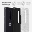 Glacial Desert - White Snakeskin OnePlus 8 Case 2