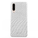 Glacial Desert - White Snakeskin Huawei P30 Case 1