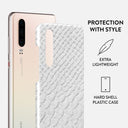 Glacial Desert - White Snakeskin Huawei P30 Case 2