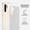 Glacial Desert - White Snakeskin Huawei P30 Pro Case 2