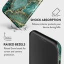 Ubud Jungle - Turquoise iPhone 12 Pro Case 8