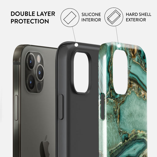 Ubud Jungle - Turquoise iPhone 12 Pro Case 6
