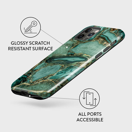 Ubud Jungle - Turquoise iPhone 12 Pro Case 7