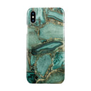 Ubud Jungle - Turquoise iPhone XS Max Case 1