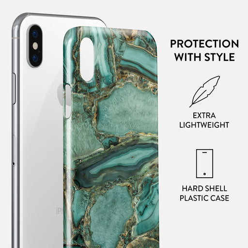 Ubud Jungle - Turquoise iPhone XS Max Case 2