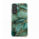 Ubud Jungle - Turquoise Samsung Galaxy S21 FE Case 1