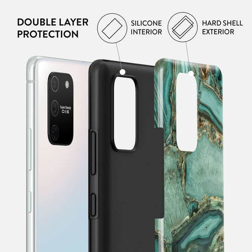 Ubud Jungle - Turquoise Samsung Galaxy S10 Lite Case 6
