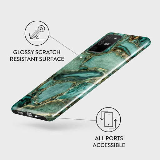 Ubud Jungle - Turquoise Samsung Galaxy S10 Lite Case 7