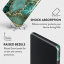 Ubud Jungle - Turquoise Samsung Galaxy S10 Lite Case 8