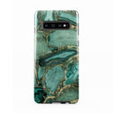Ubud Jungle - Turquoise Samsung Galaxy S10 4G Case 5