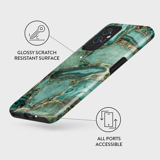 Ubud Jungle - Turquoise OnePlus 9 Case 3