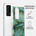 Ubud Jungle - Turquoise Huawei P40 Pro Plus Case 2
