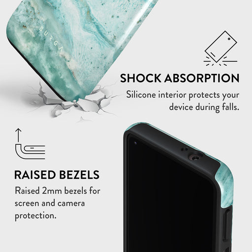 Uluwatu Waves - Teal Motorola Moto G Power 2021 Case 4