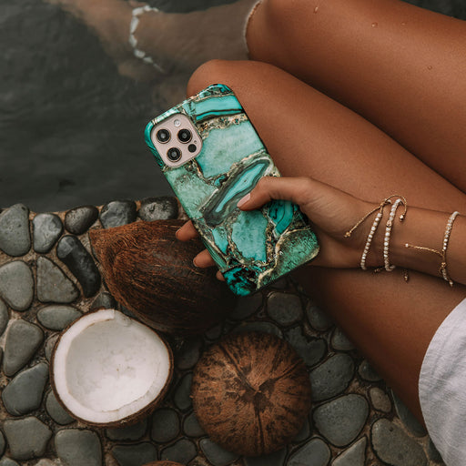 Ubud Jungle - Turquoise iPhone 12 Pro Case 25