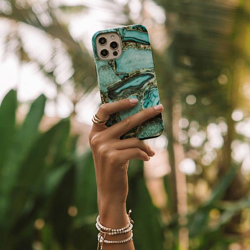 Ubud Jungle - Turquoise iPhone 12 Pro Case 26
