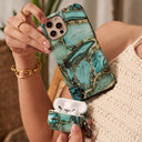Ubud Jungle - Turquoise iPhone 12 Pro Case 27