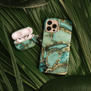 Ubud Jungle - Turquoise iPhone 12 Pro Case 28