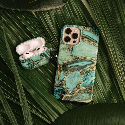 Ubud Jungle - Turquoise iPhone 12 Pro Case 28
