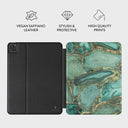Ubud Jungle - Turquoise iPad Pro 11 (2nd/1st Gen) Case 3