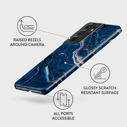 Blue Lagoon - Samsung Galaxy S21 Ultra Case 3