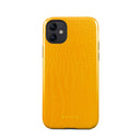 Canary Yellow - Snake Skin iPhone 12 Case 5