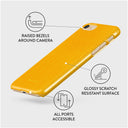 Canary Yellow - Snake Skin iPhone SE (2022) Case 3