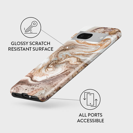 Cappuccino - Google Pixel 7a Case 3