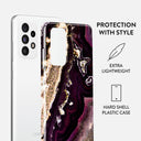Purple Skies - Marble Samsung Galaxy A52 / A52S 4G / 5G Case 2