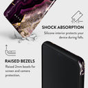 Purple Skies - Marble Samsung Galaxy A12 4G Case 8