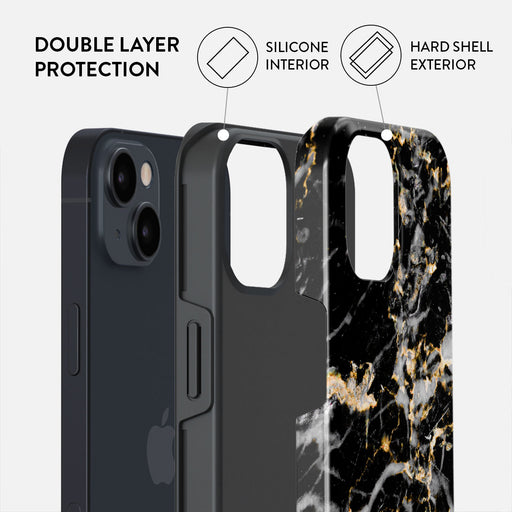Make A Wish - Gold Marble iPhone 13 Case 6
