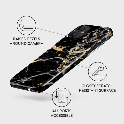 Make A Wish - Gold Marble iPhone 12 Mini Case 3