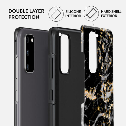 Make A Wish - Gold Marble Samsung Galaxy S20 4G / 5G Case 6