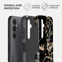Make A Wish - Gold Marble Samsung Galaxy A14 5G Case 2