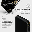 Make A Wish - Gold Marble Samsung Galaxy A14 5G Case 4