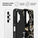 Make A Wish - Gold Marble Samsung Galaxy A13 4G Case 2