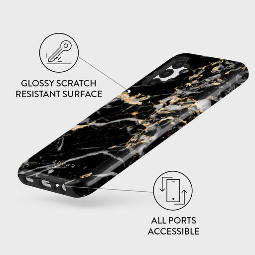 Make A Wish - Gold Marble Samsung Galaxy A13 4G Case 3