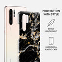 Make A Wish - Gold Marble Huawei P30 Pro Case 2