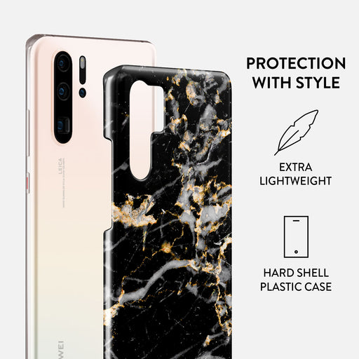 Make A Wish - Gold Marble Huawei P30 Pro Case 2